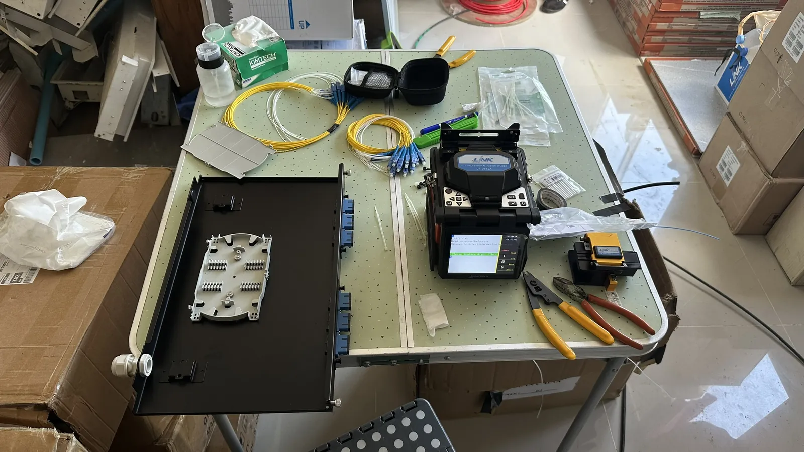 งาน Fiber Optic
